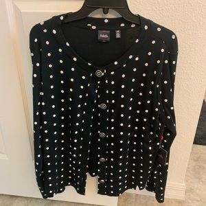 Rafella button down cardigan-new with tags